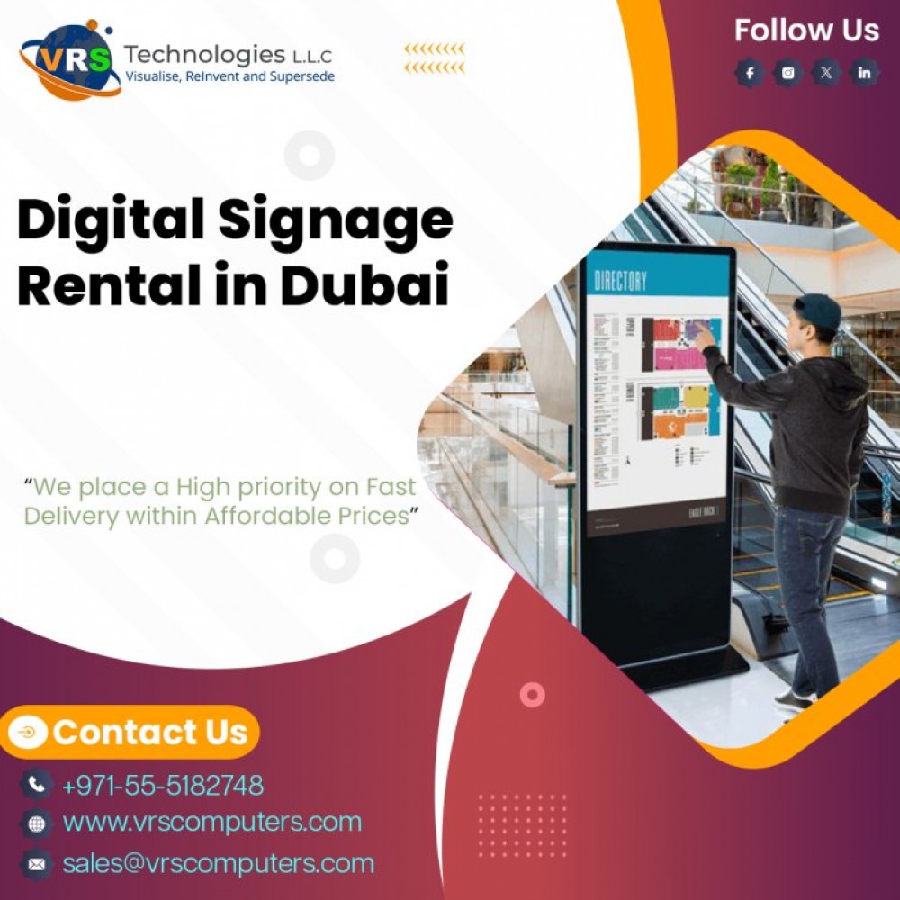 High Quality Touchscreen Hire Services in UAE photo 1