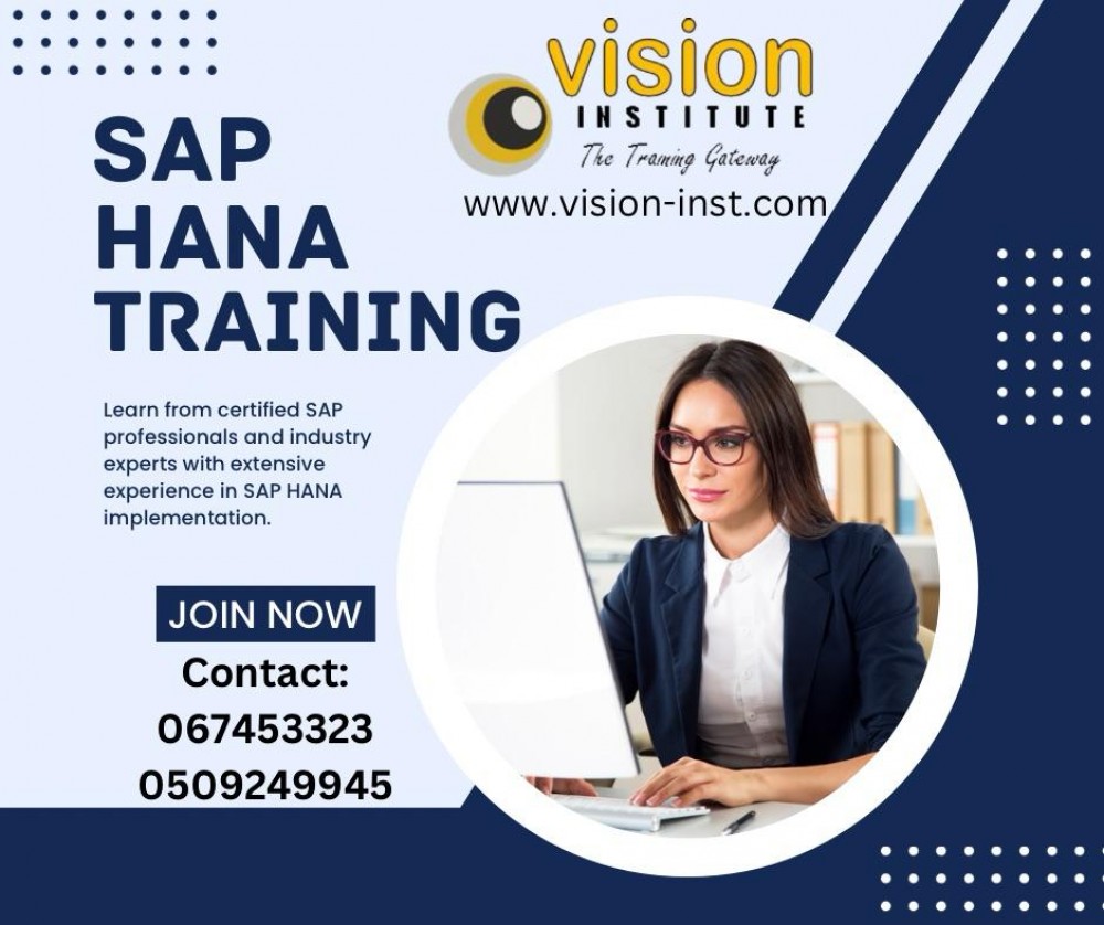 SAP HANA Classes at Vision Institute. Call 0509249945 photo 1