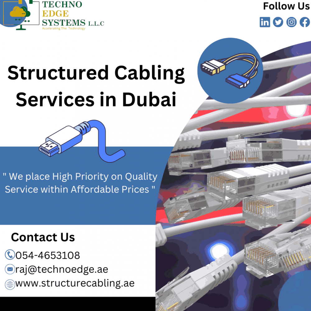 What are the needs of Structured Cabling Solutions in Dubai, UAE? photo 1