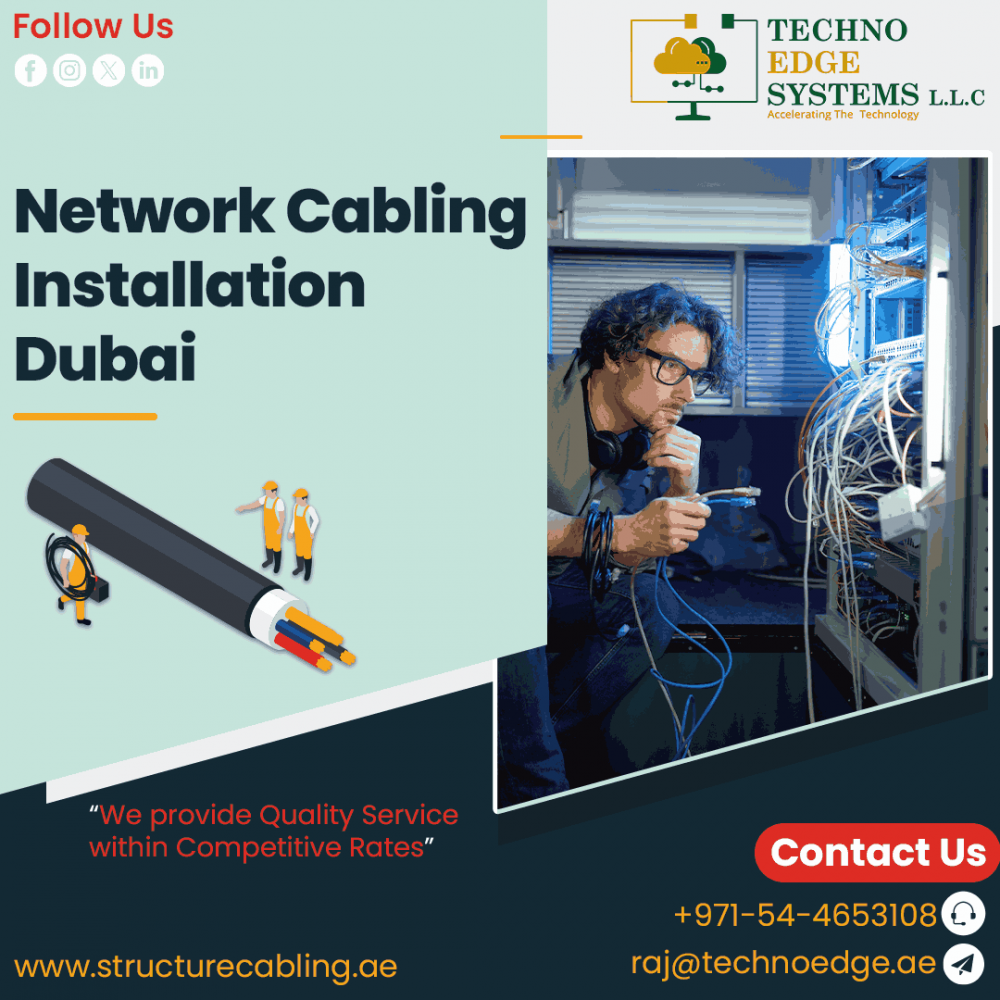 Choose Best Network Cabling Company in Dubai, UAE photo 1