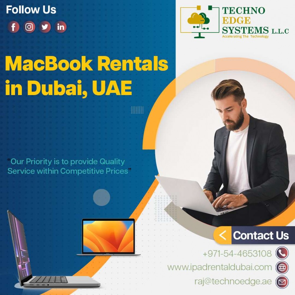 How are MacBook Rentals in Dubai Helpful in Business Trips? photo 1