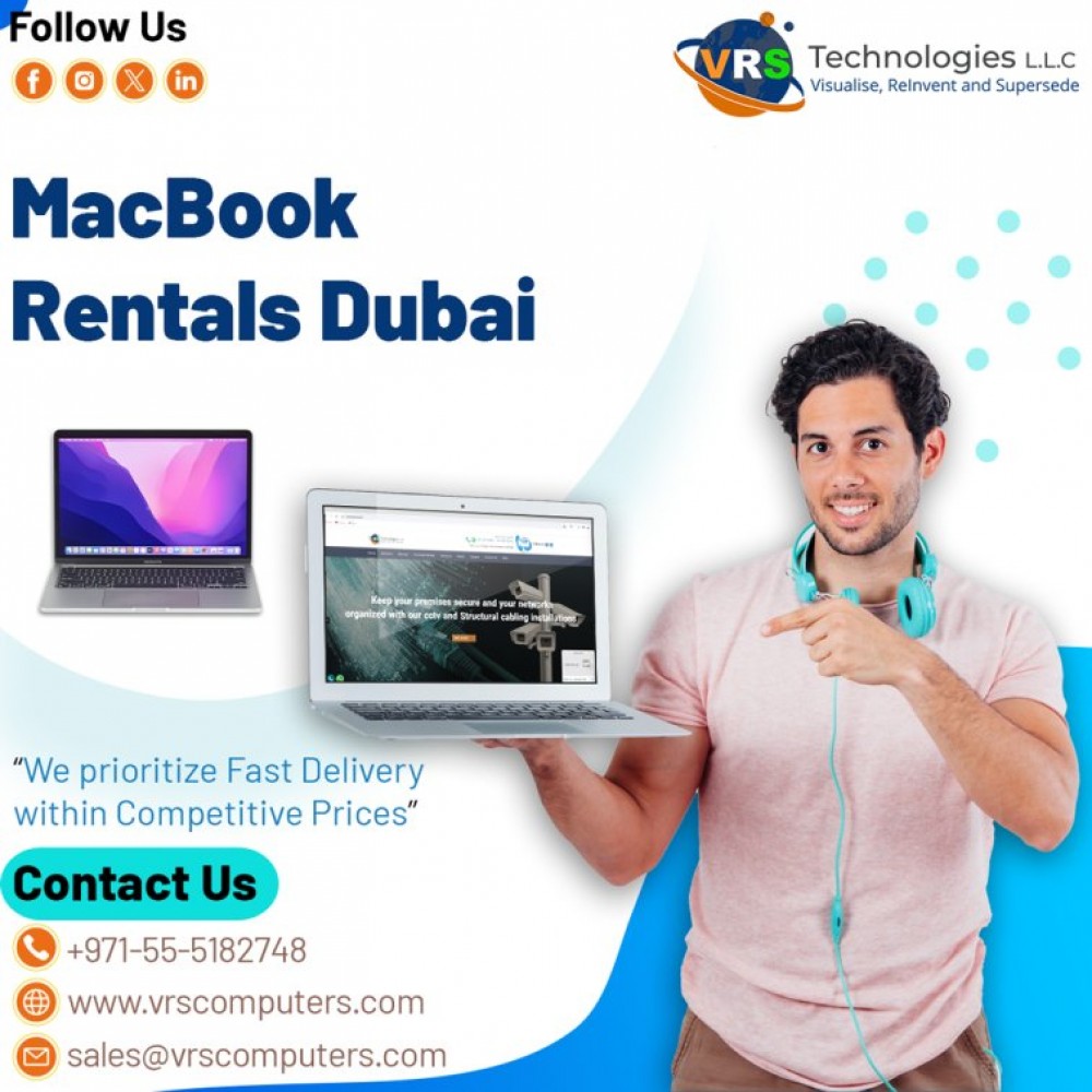Hire Latest MacBook at Affordable Cost in UAE
