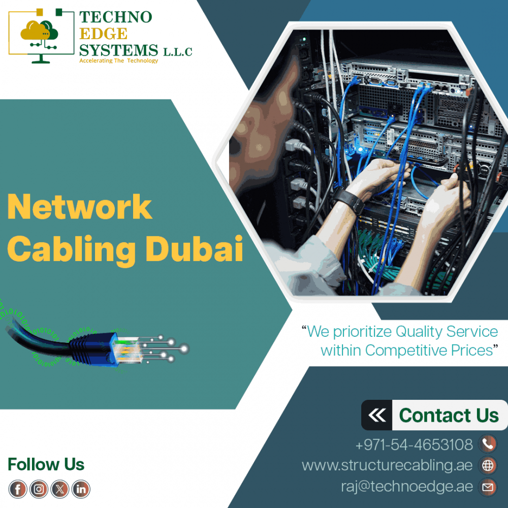 Network Cabling Installation Company in Dubai, UAE photo 1