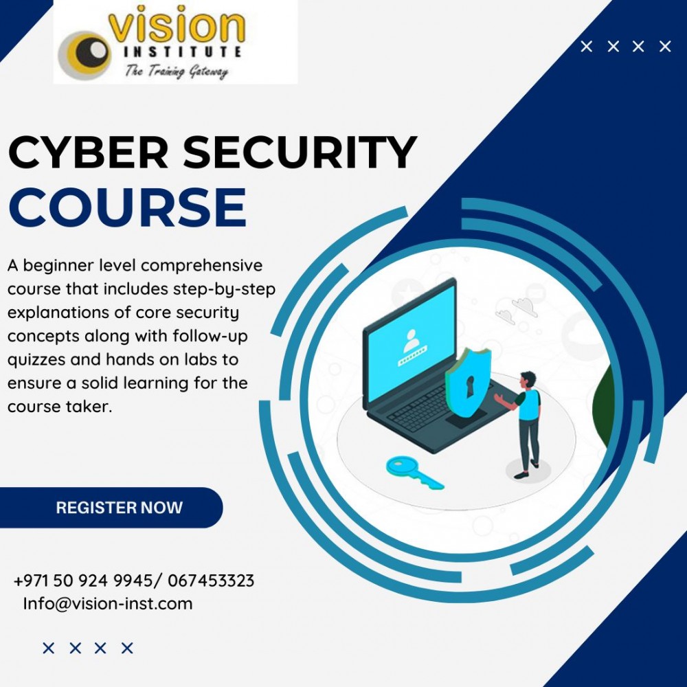 Cyber Security Classes at Vision Institute. Call 050949945 photo 1