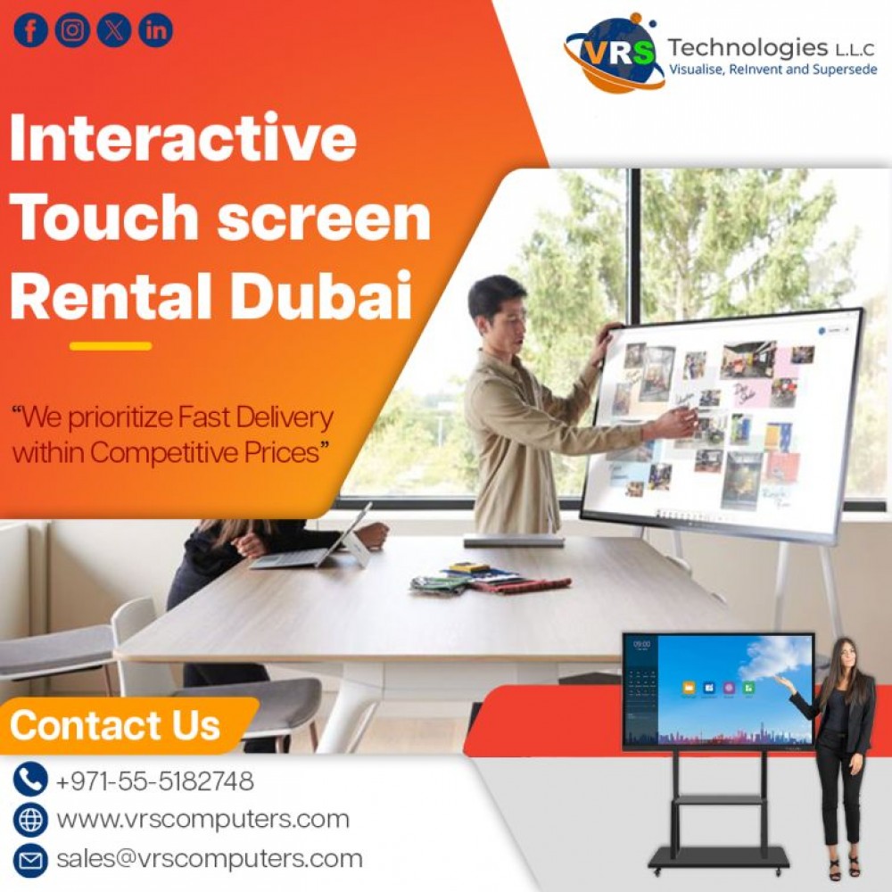 Hire Touch Screens for Exhibition in UAE