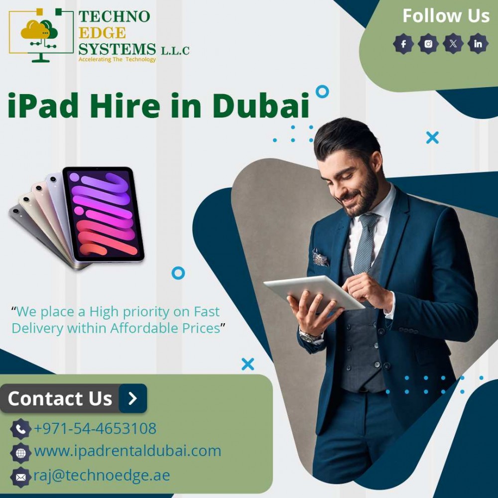 Why You Should Hire an iPad Pro for Your Dubai Event? photo 1