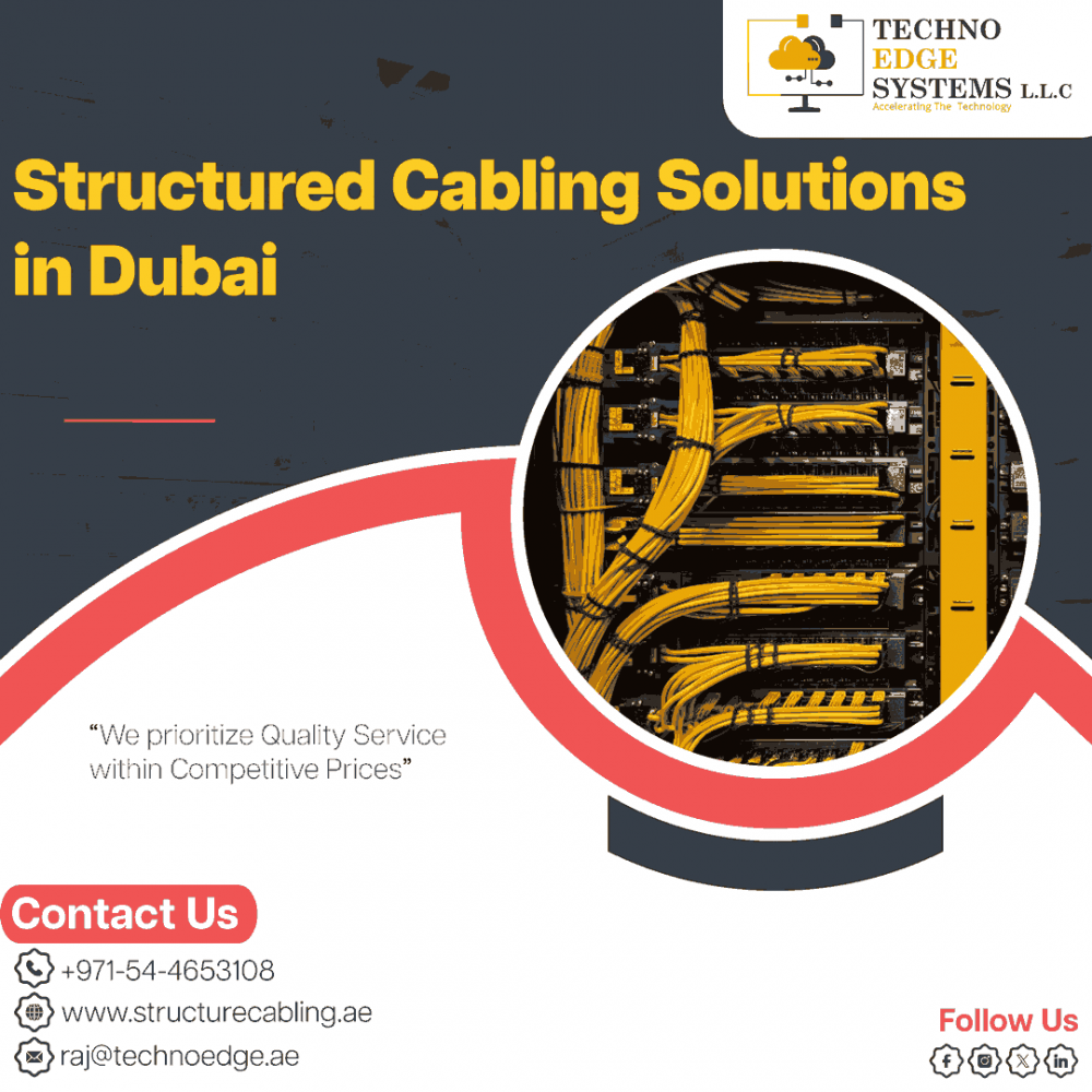 Structured Cabling Solutions Dubai - Backbone of Your Business photo 1