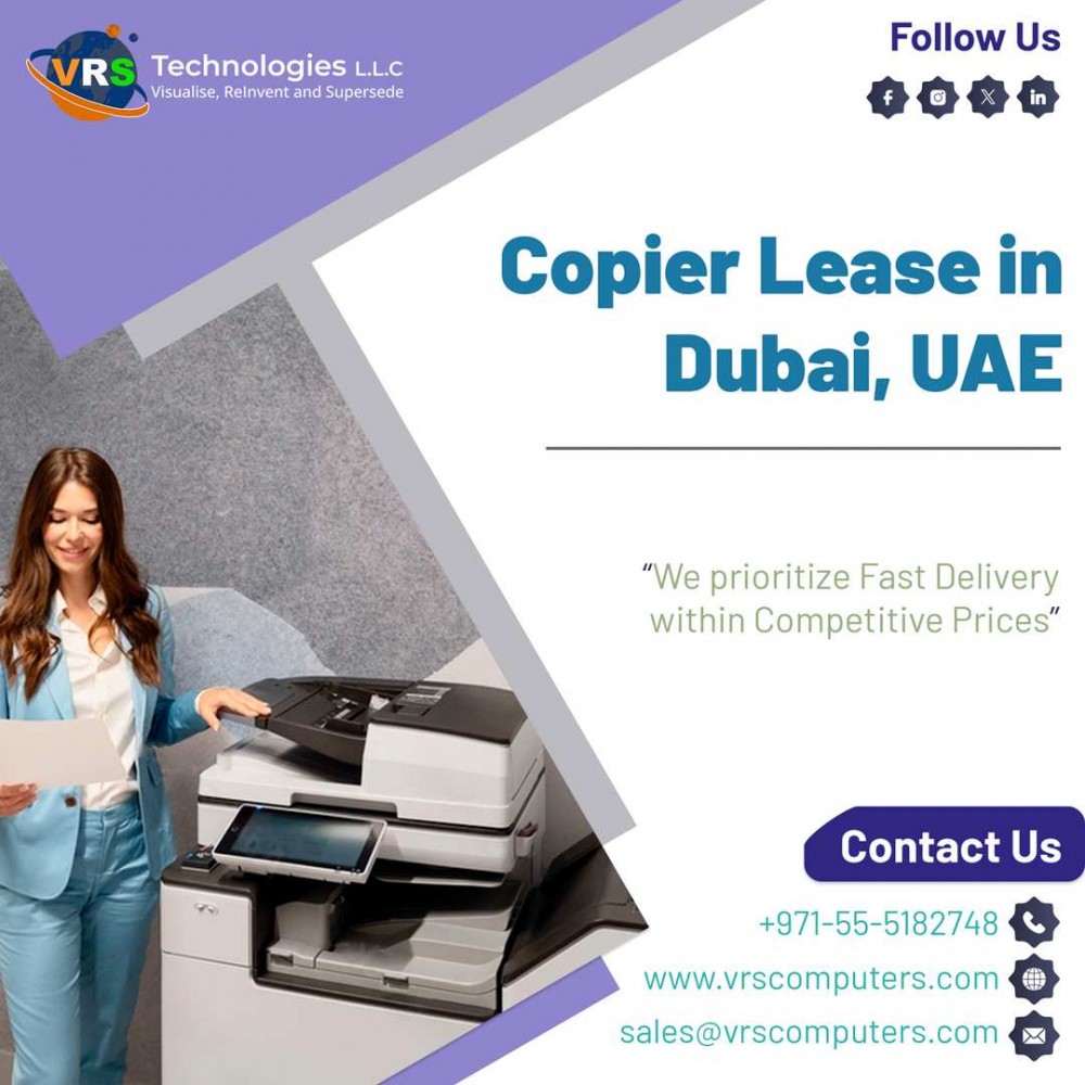 Copier Lease for Home or Small Sized Offices in Dubai photo 1