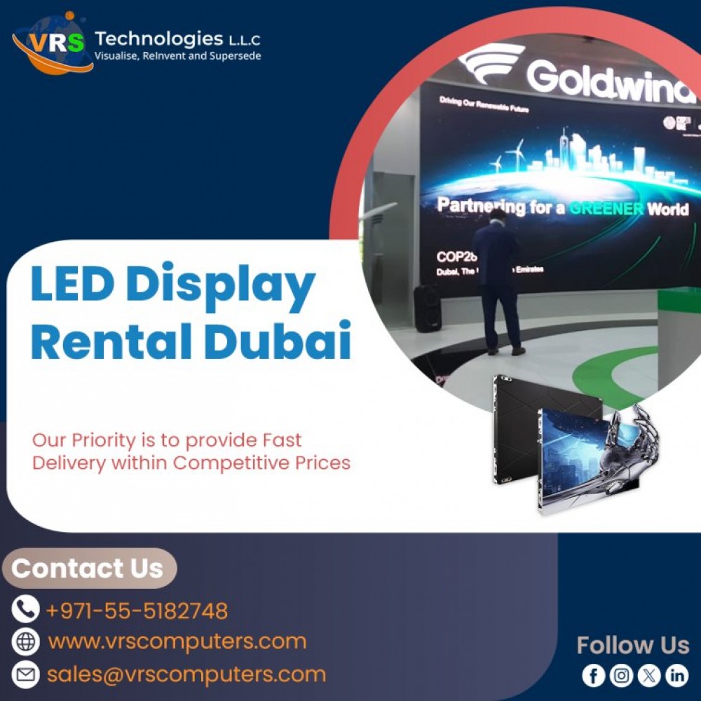 Hire LED Display for Trade Shows in UAE photo 1