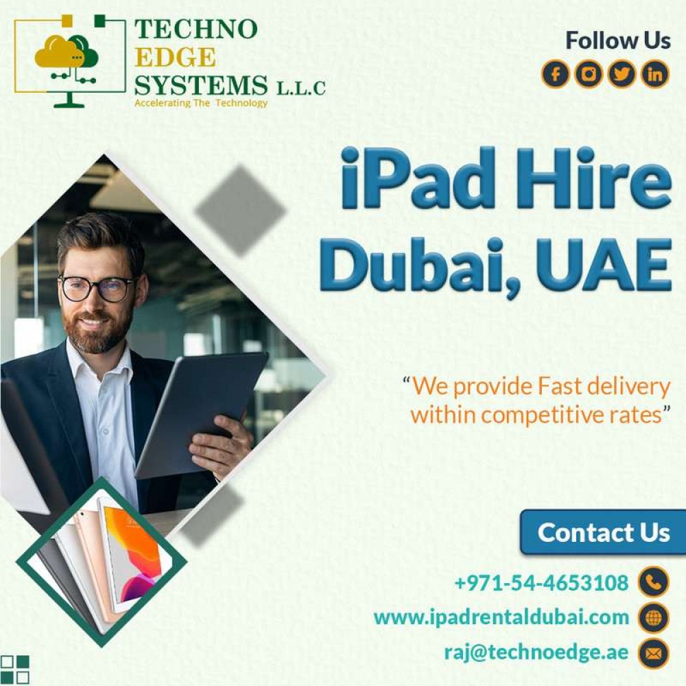 Benefits of Using iPad Hire Dubai at Events photo 1