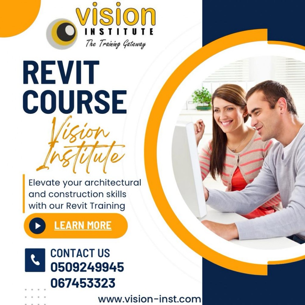 Revit Classes at Vision Institute. Call 0509249945 photo 1