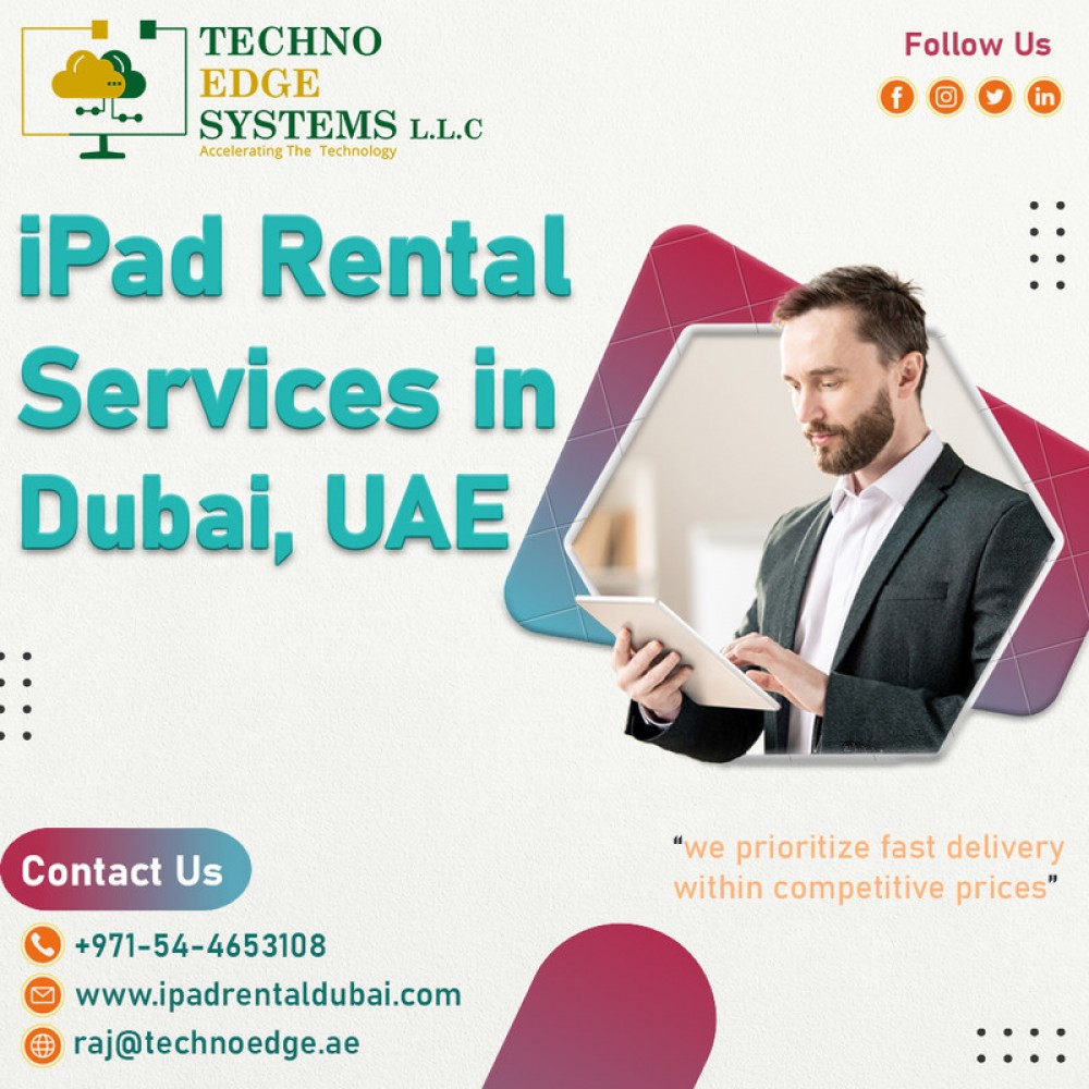 Who Supply the Best iPad Rental Services in Dubai? photo 1