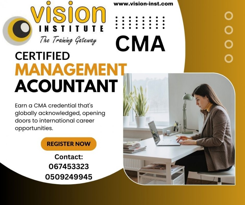 CMA Classes at Vision Institute. Call 0509249945 photo 1