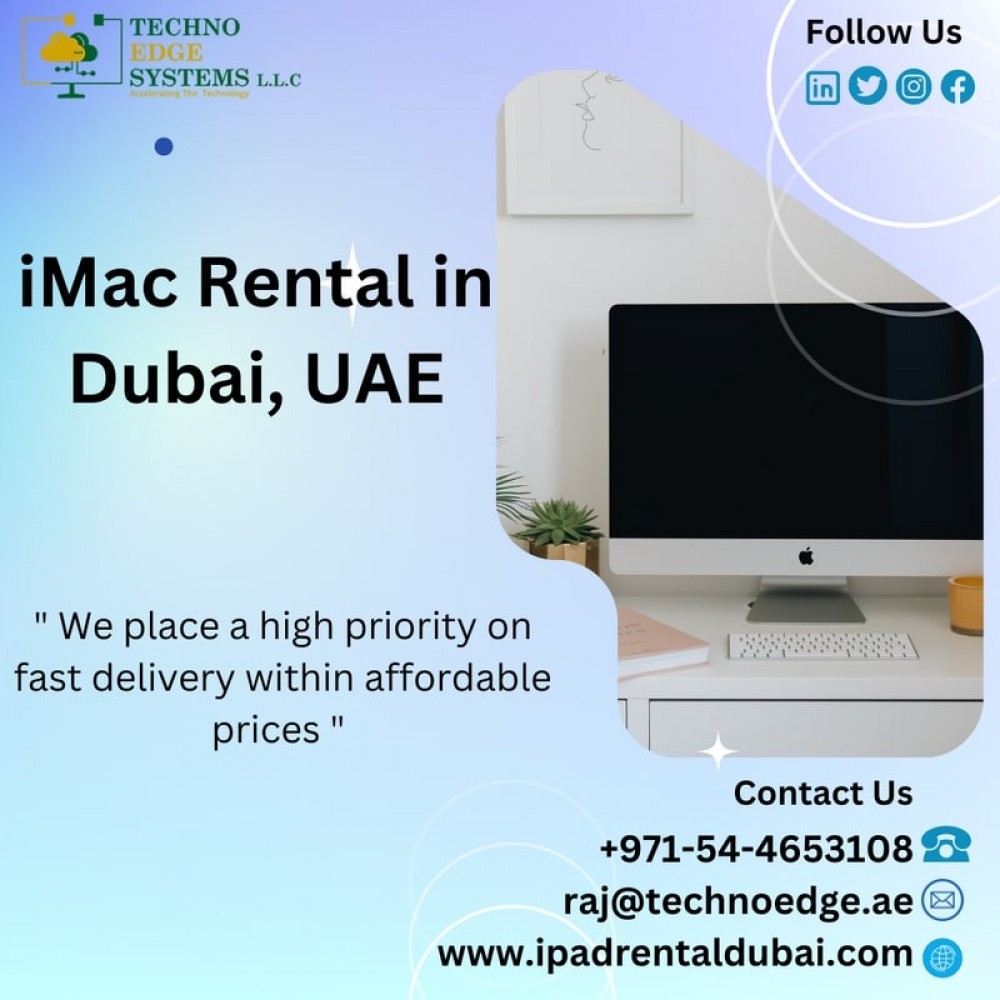 Bring Amazing Ideas to Life with the iMac Rental Dubai photo 1