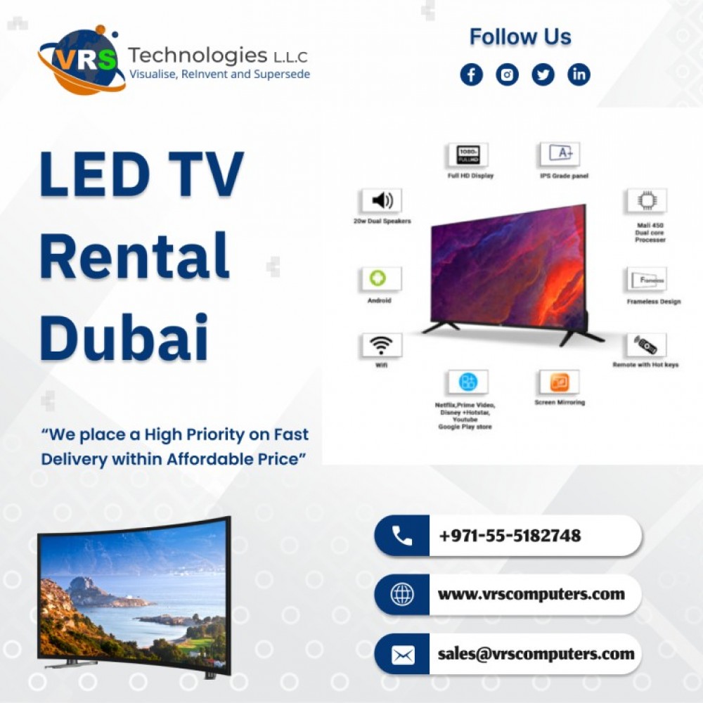 Hire Latest LED TV for Events in UAE photo 1