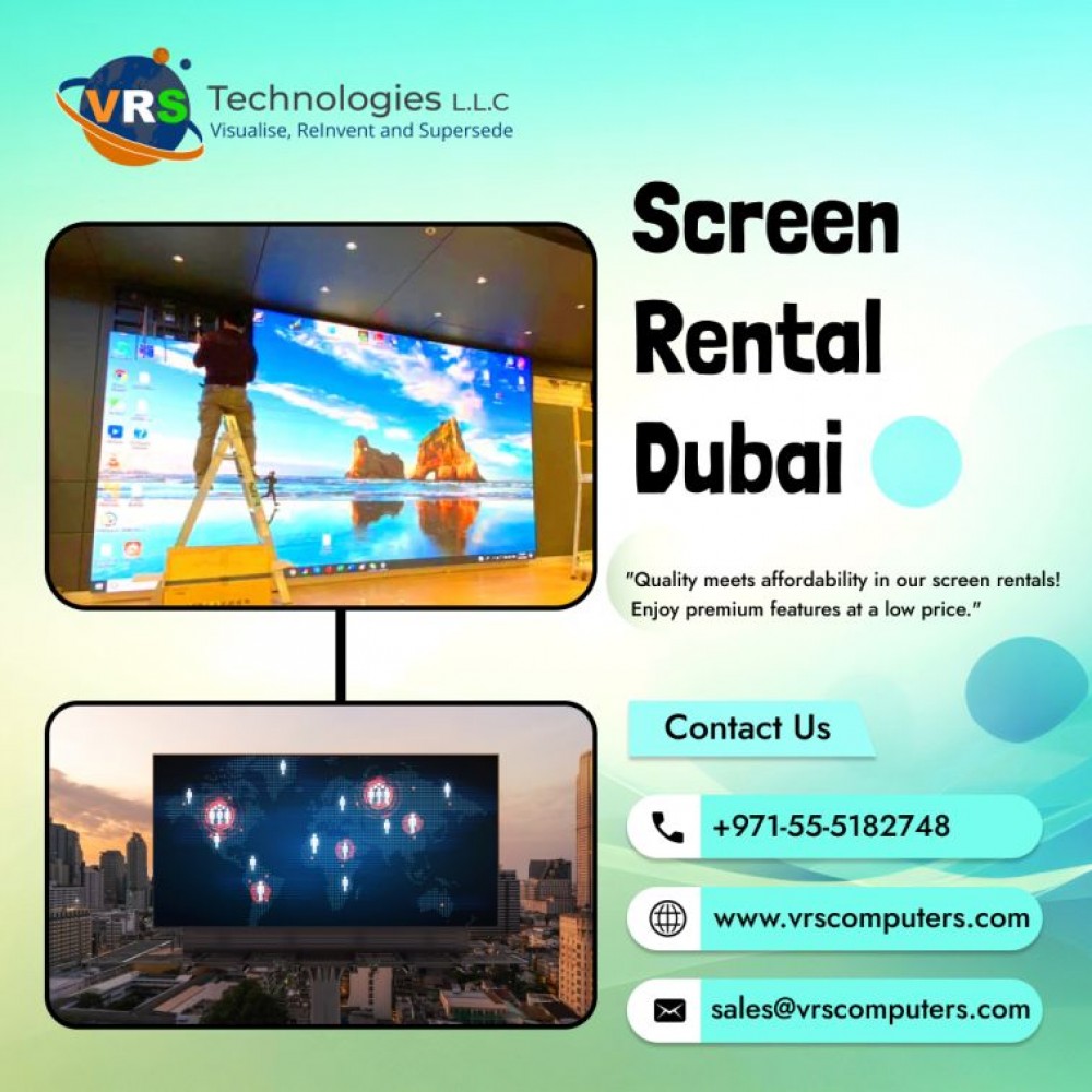 Lease LED Screens for Trade Shows in UAE photo 1
