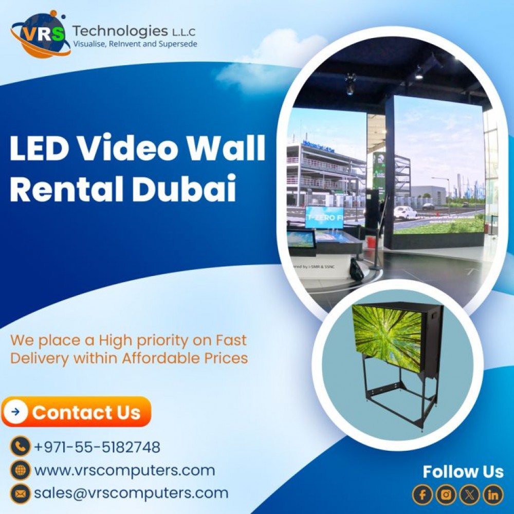LED Wall Rental and Installation Services in UAE photo 1