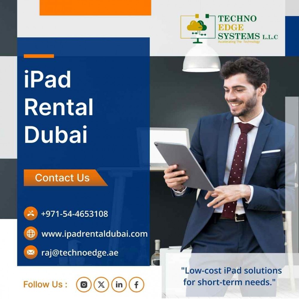 How to Optimize your Budget using iPad Rental Dubai? photo 1