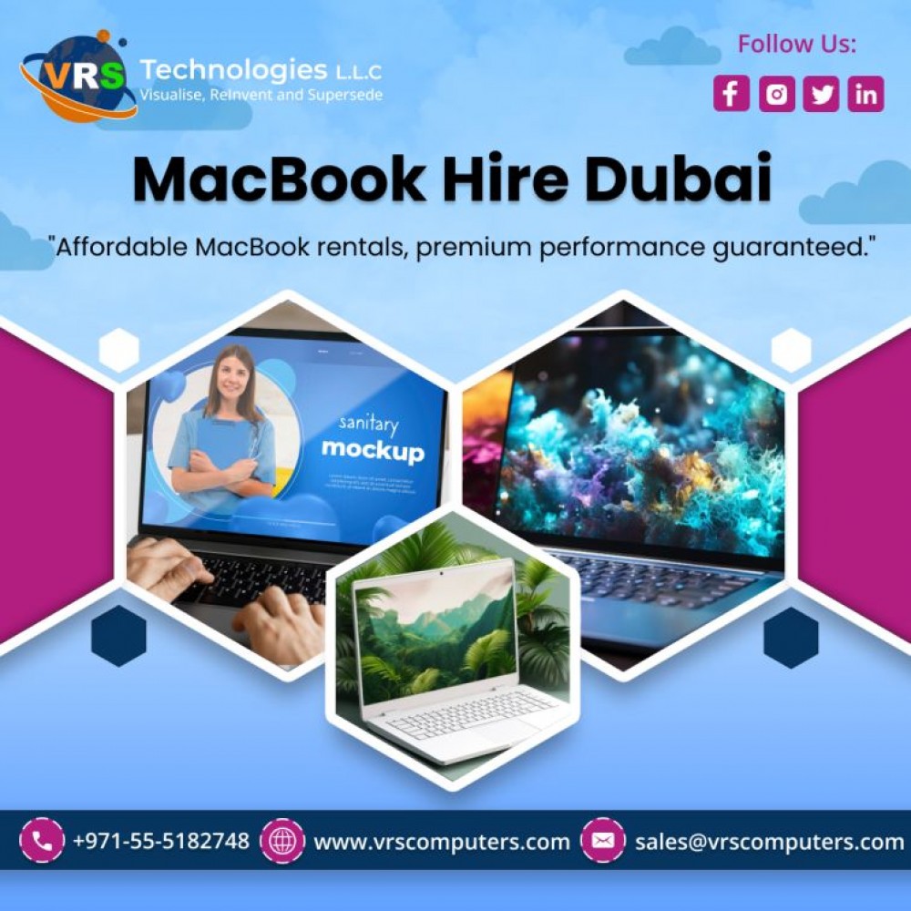 Long Term MacBook Pro Hire Services in UAE