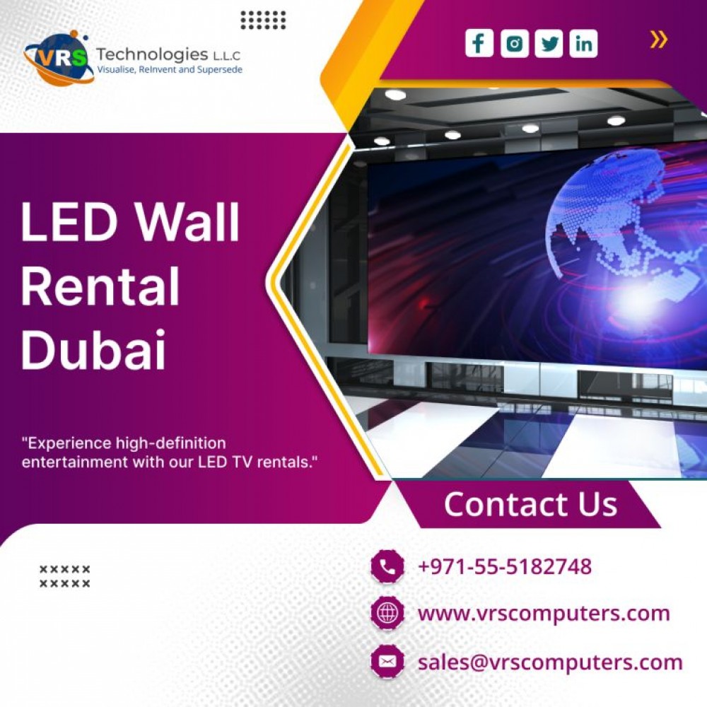 Rent LED Video Wall for Seminars Across the UAE photo 1