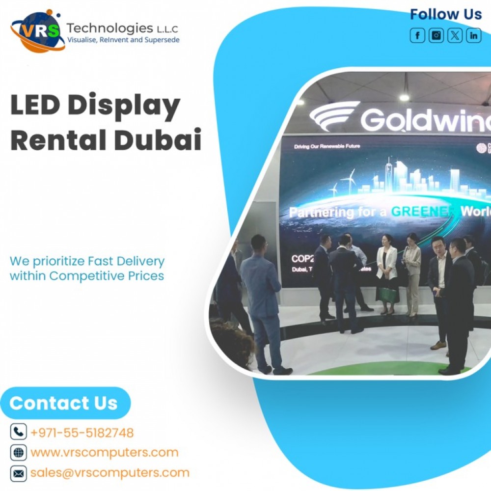 Hire Bulk LED Display Screens for Events in UAE photo 1