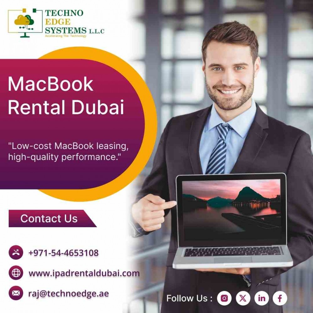 MacBook Rental Dubai Solutions for Your Business