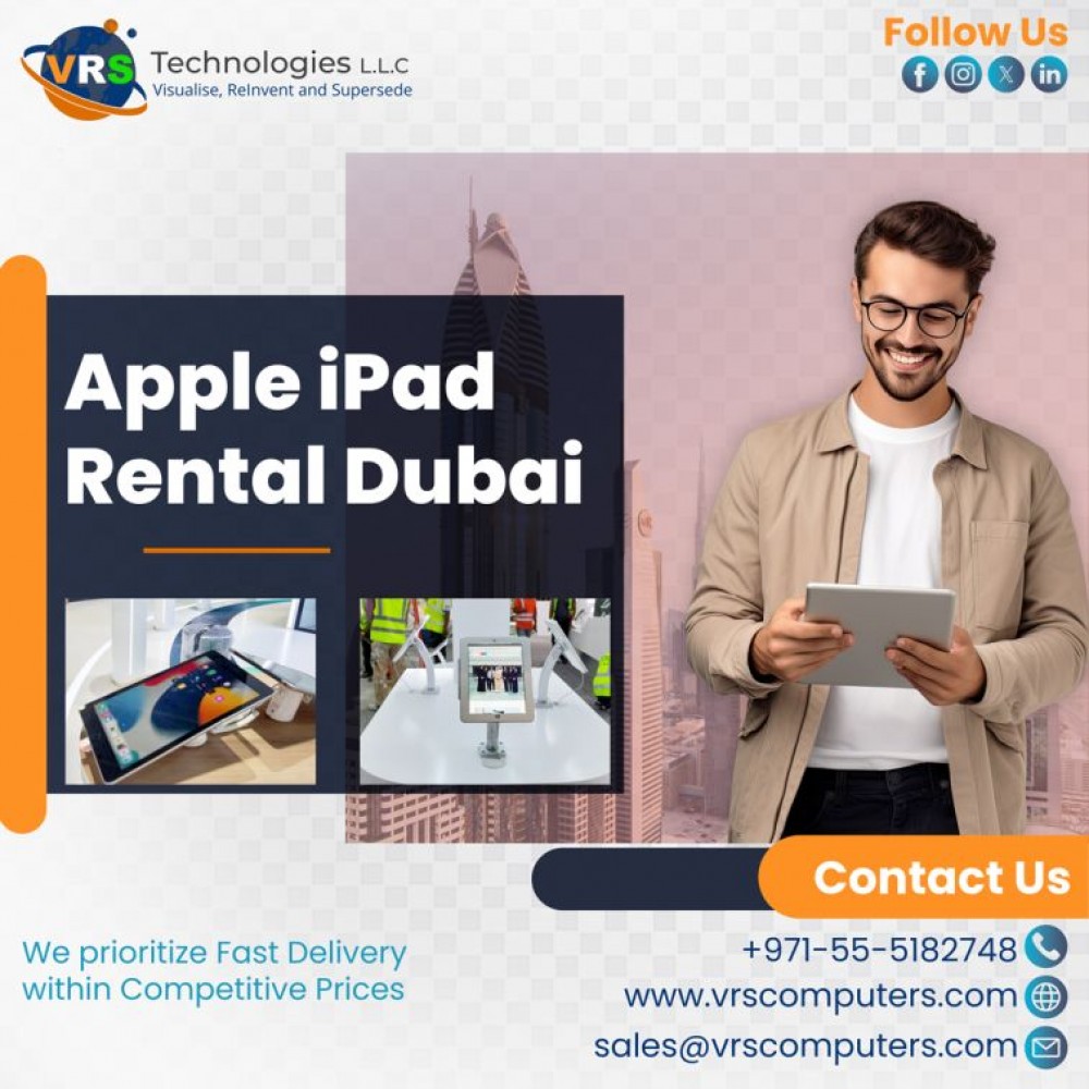 Hire Bulk Apple iPads for Trade Shows in UAE photo 1