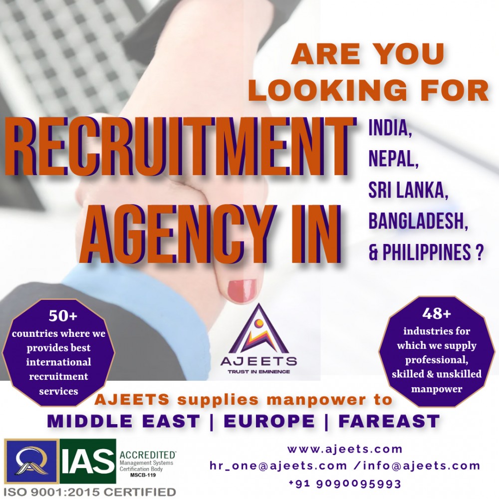 Looking for efficient and skilled workers from India, Nepal, Bangladesh? photo 1