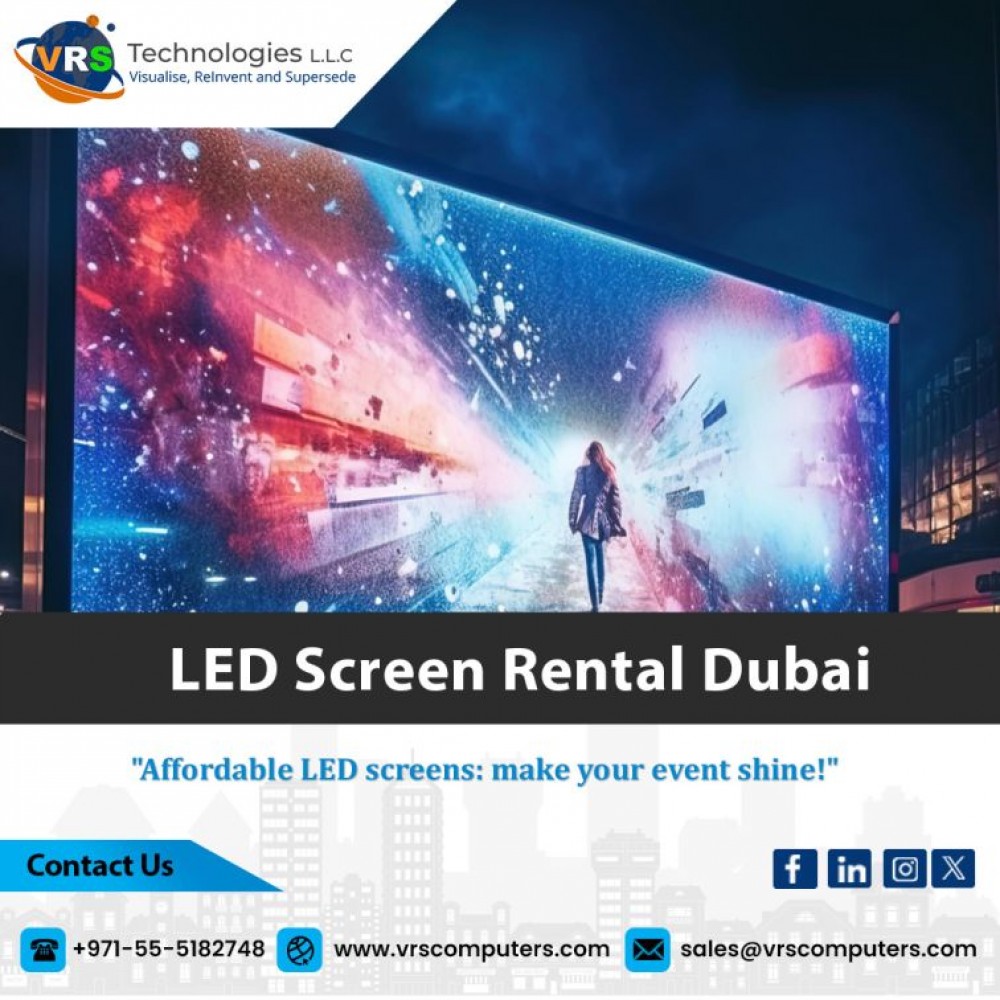 Outdoor LED Display Screen Lease in UAE photo 1
