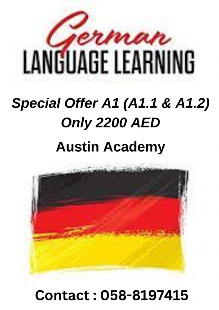German Classes in Sharjah with Best Offer Call 0564545906 photo 1