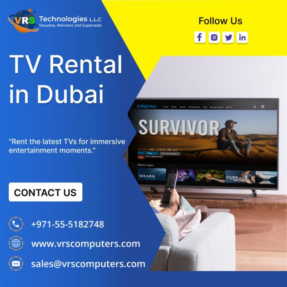 Smart TV Hire at Affordable for Events in UAE photo 1