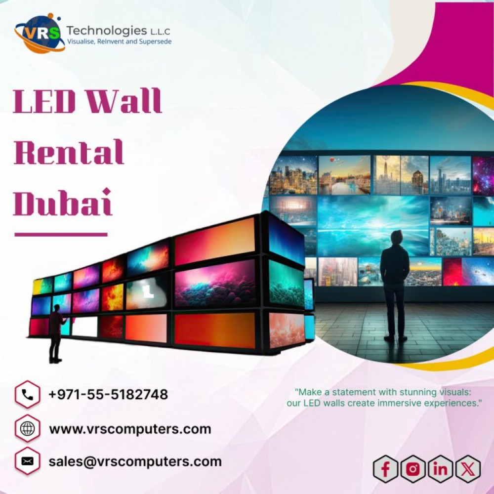 Affordable LED Video Wall Hire for Events in UAE