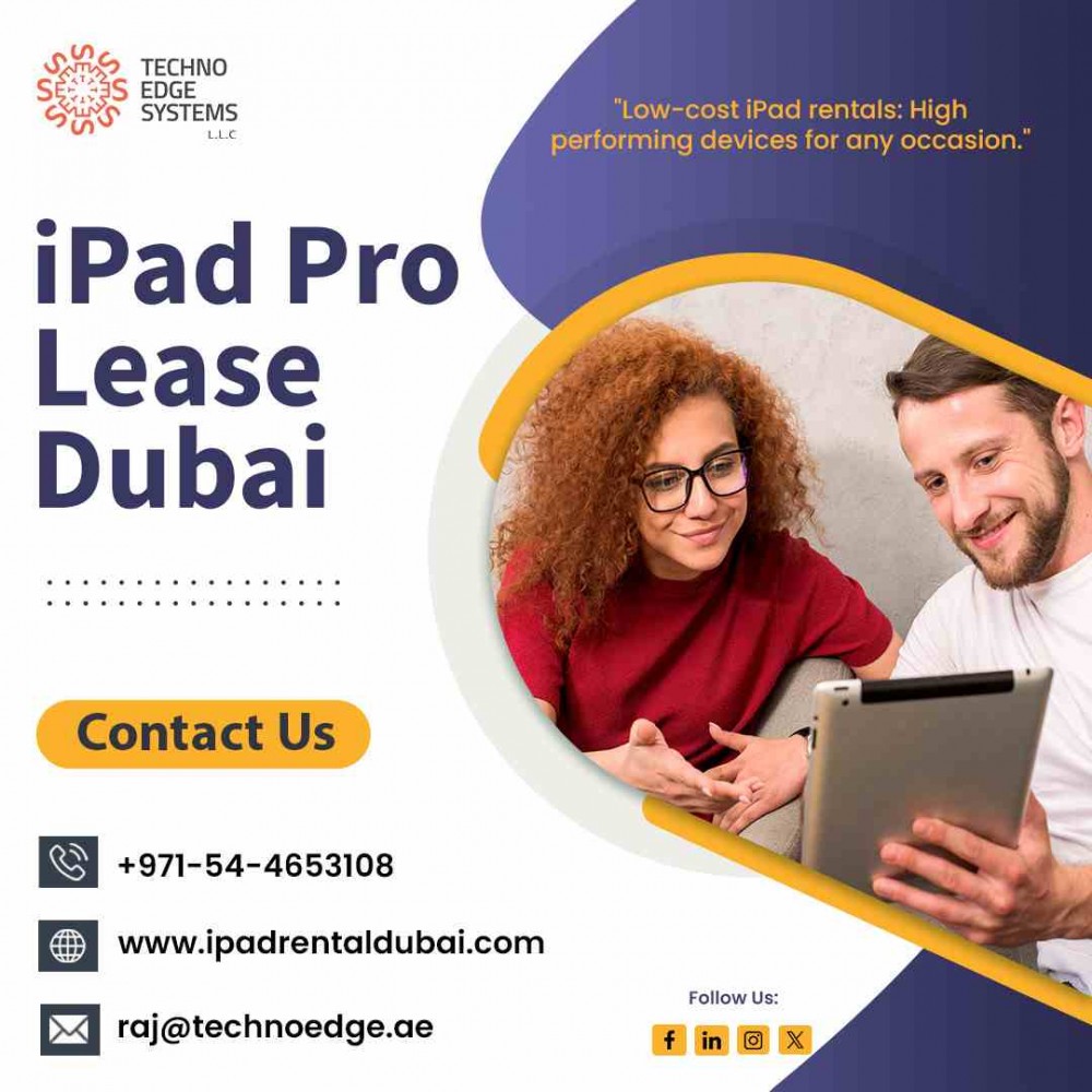 How Does iPad Pro Lease Dubai Help Manage Budget? photo 1