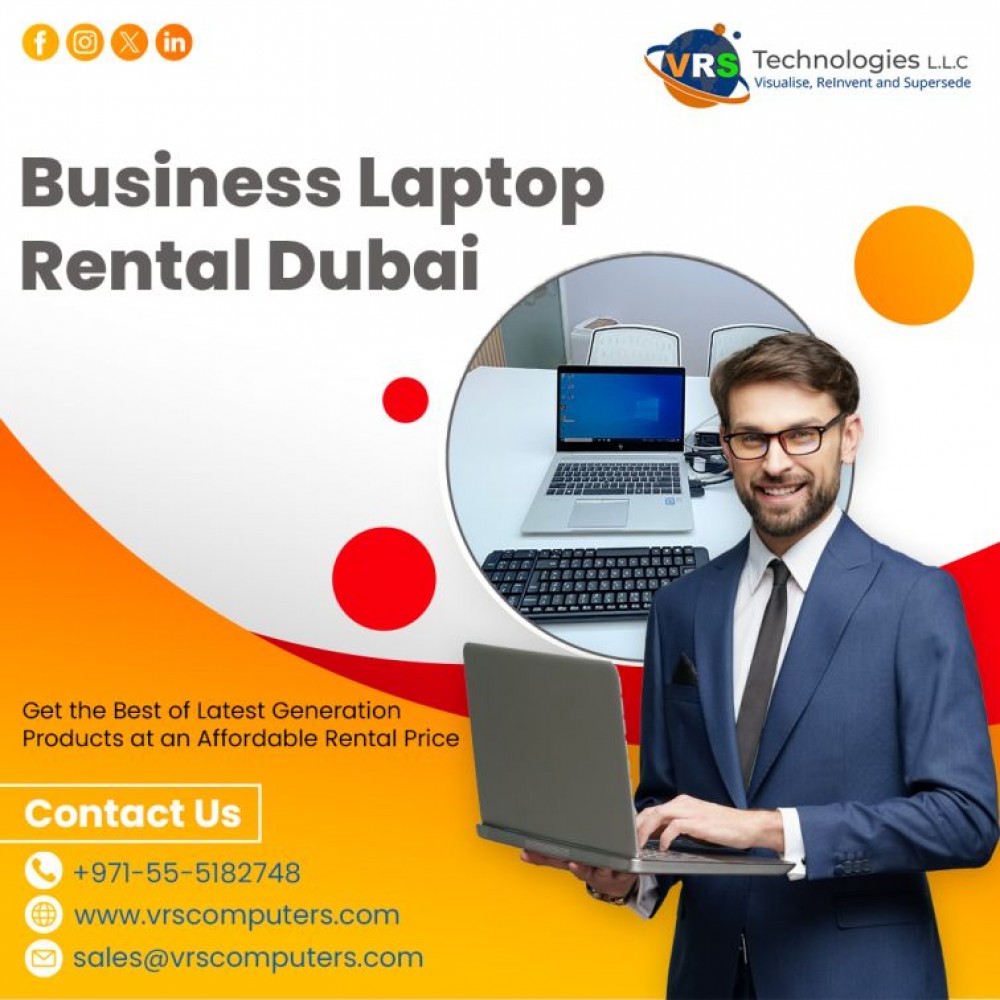 Short Term Business Laptop Hire in UAE photo 1