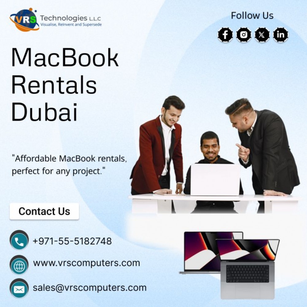 Hire MacBook for Business Meetings in UAE photo 1