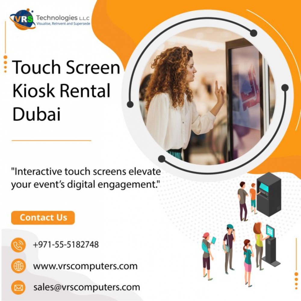 Latest Digital Signage Kiosk Hire Across the UAE photo 1