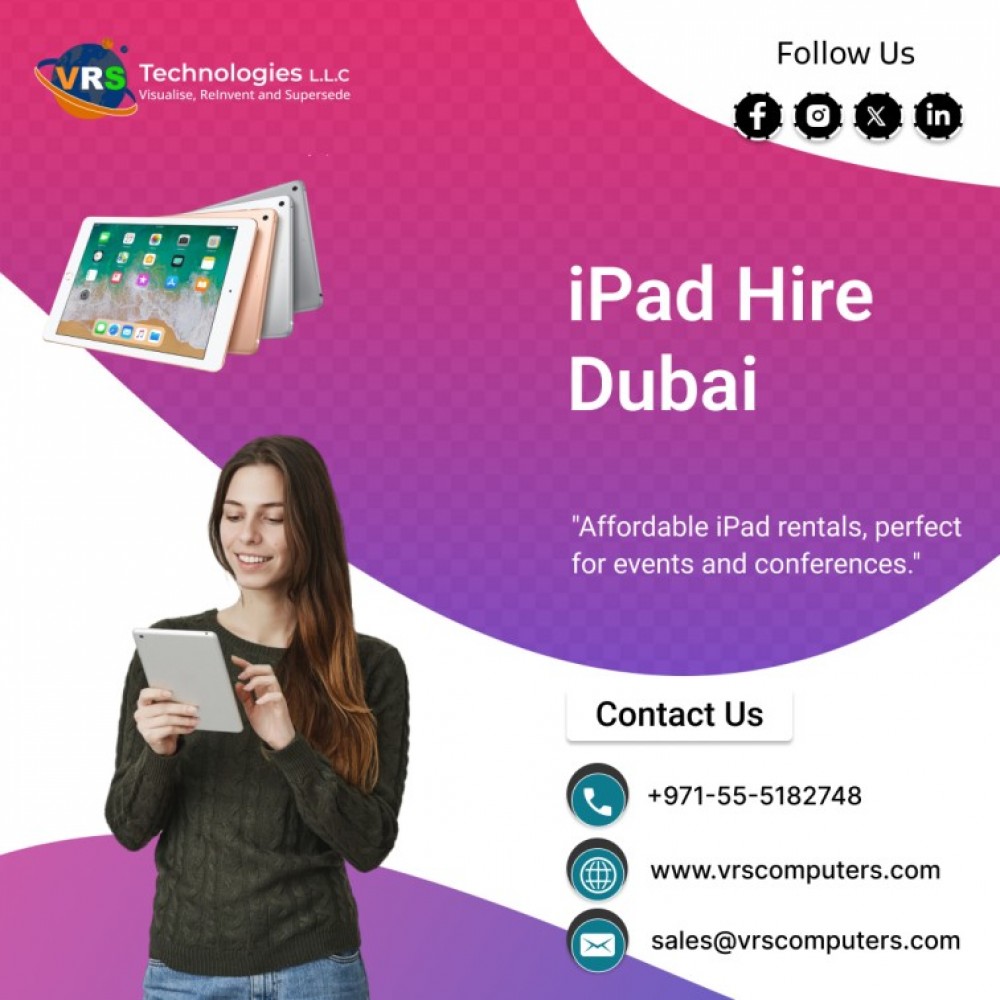 iPad Pro Rental Services for Events in UAE photo 1