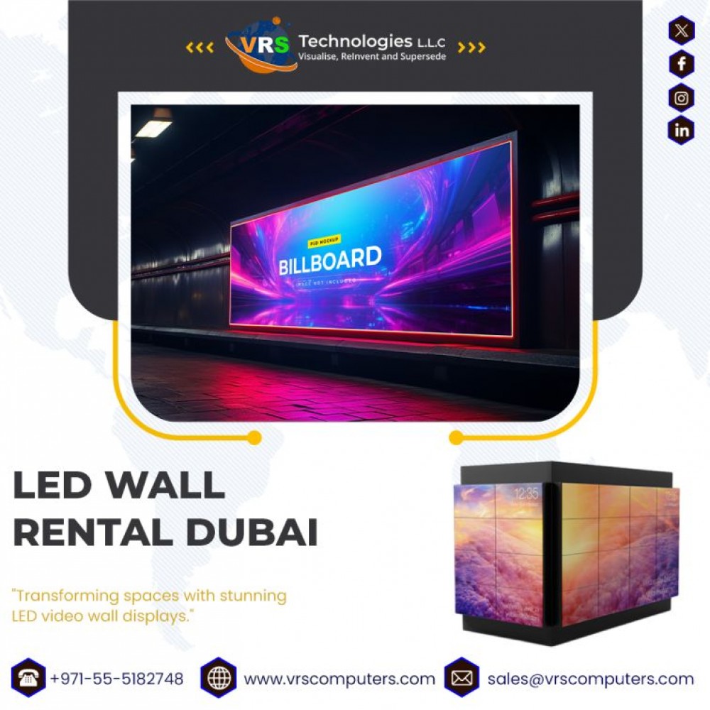 Comprehensive LED Wall Rental Services in UAE photo 1