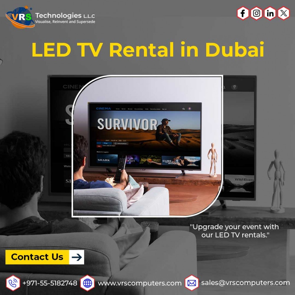 Smart TV Hire for Events at Affordable in UAE photo 1
