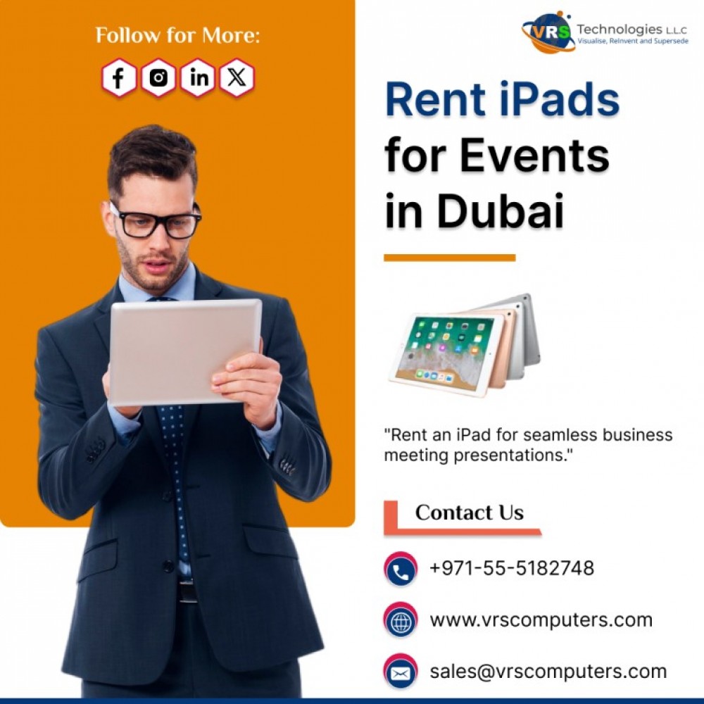 iPad Hire at Competitive Price in UAE photo 1