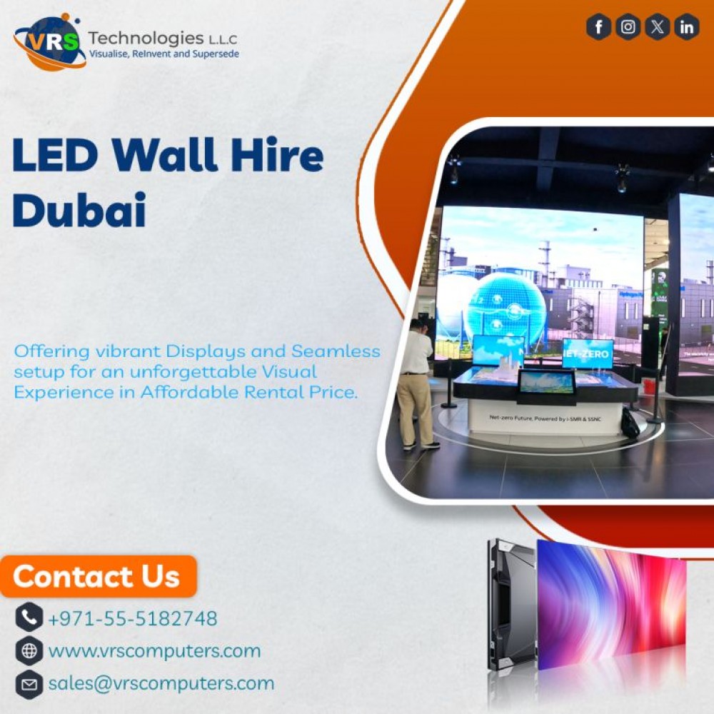 Hire LED Video Walls for Conferences in UAE