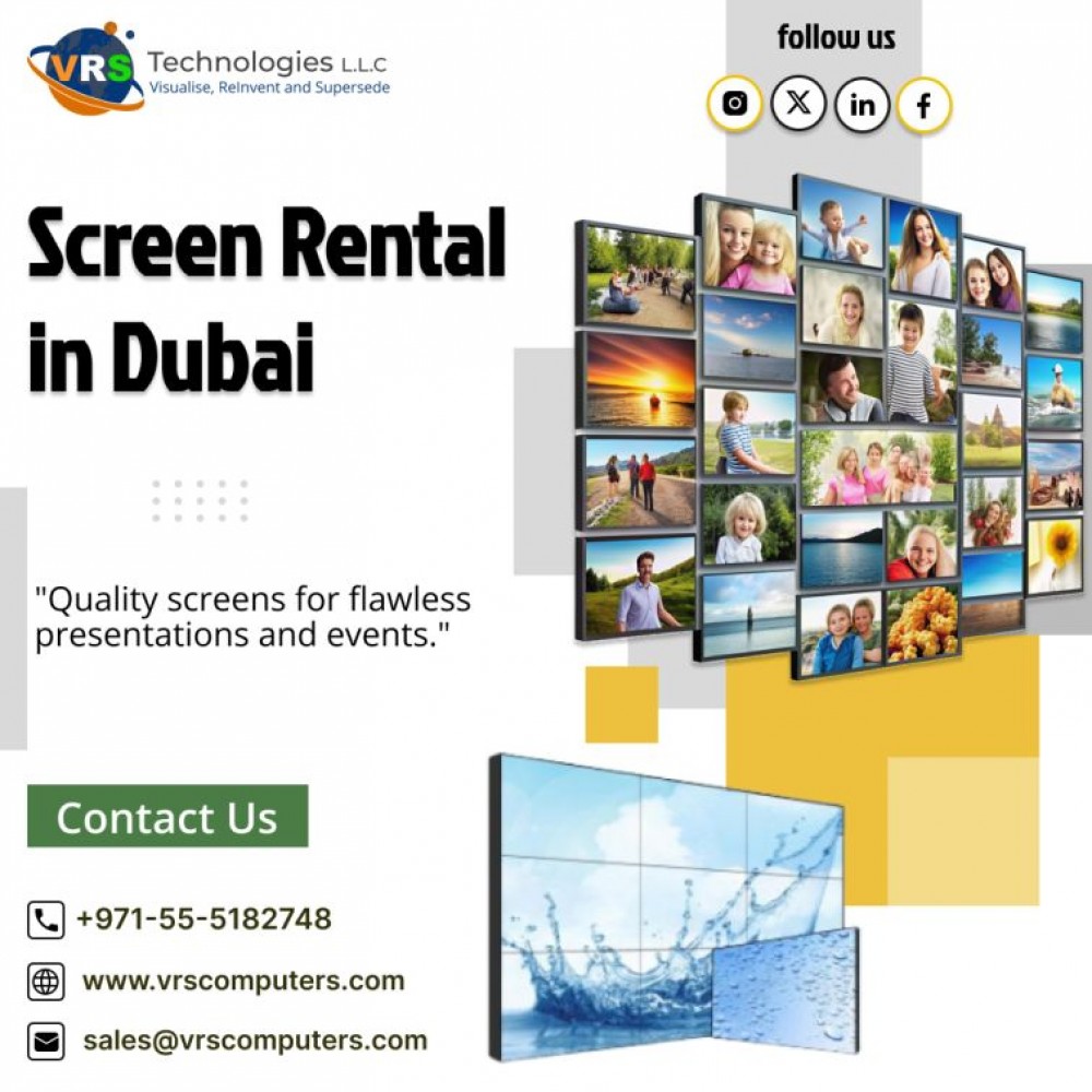 Lease LED Screens for Trade Shows Across the UAE photo 1