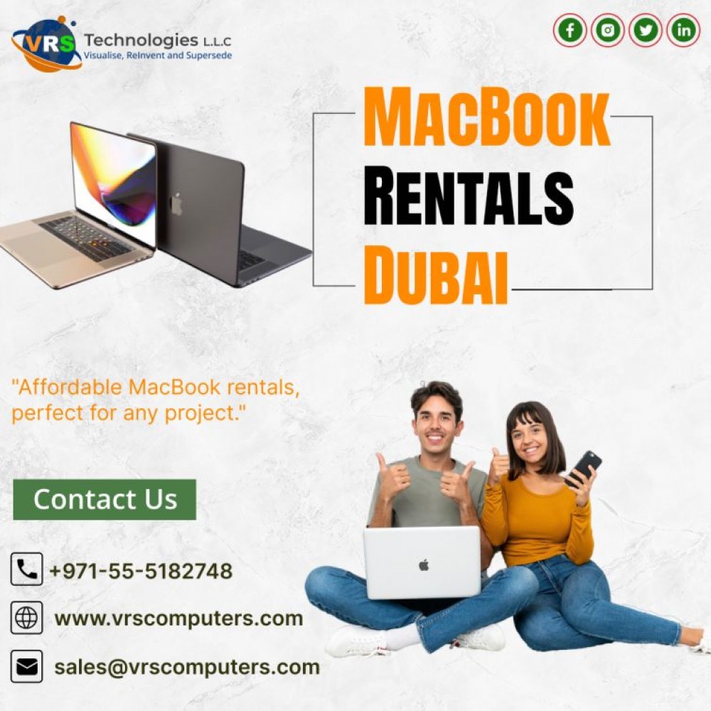 MacBook Pro Rental for Trade Shows in UAE