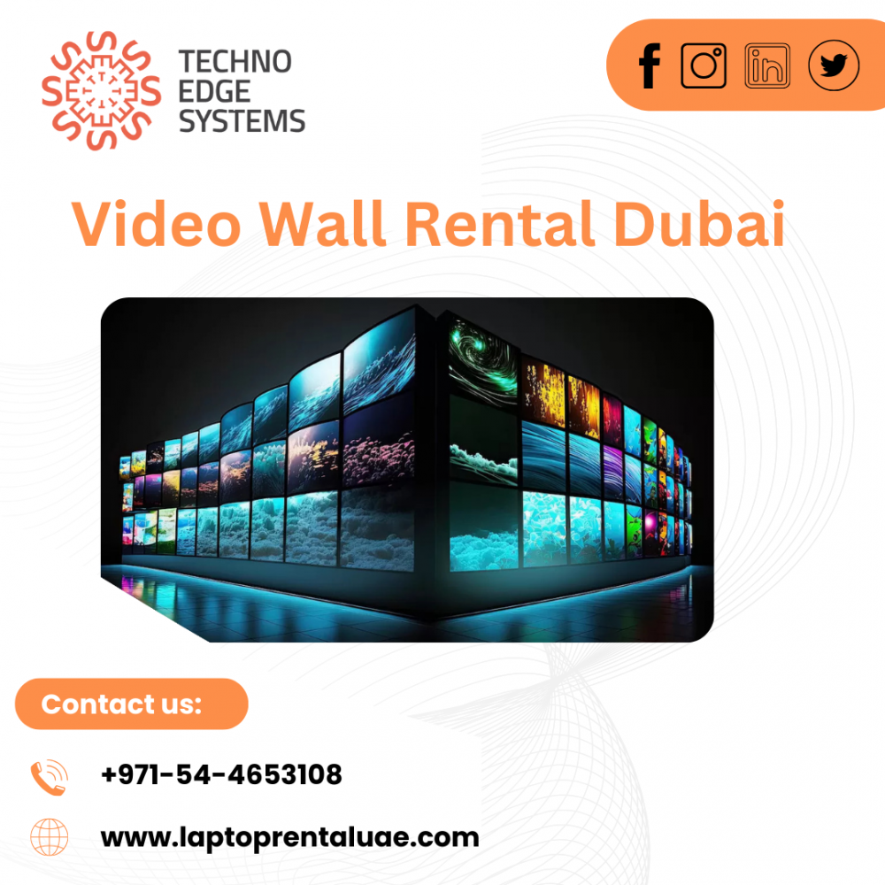 Affordable Video Wall Rental Dubai for Business Events photo 1