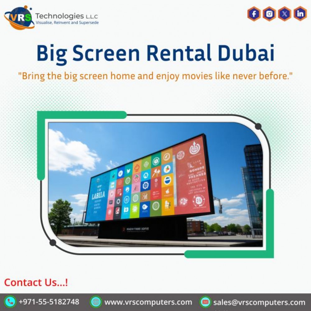 LED Display Screen Lease for Events in UAE photo 1
