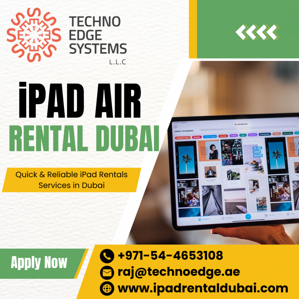 Where to Find the Latest iPad Air Rental in Dubai? photo 1