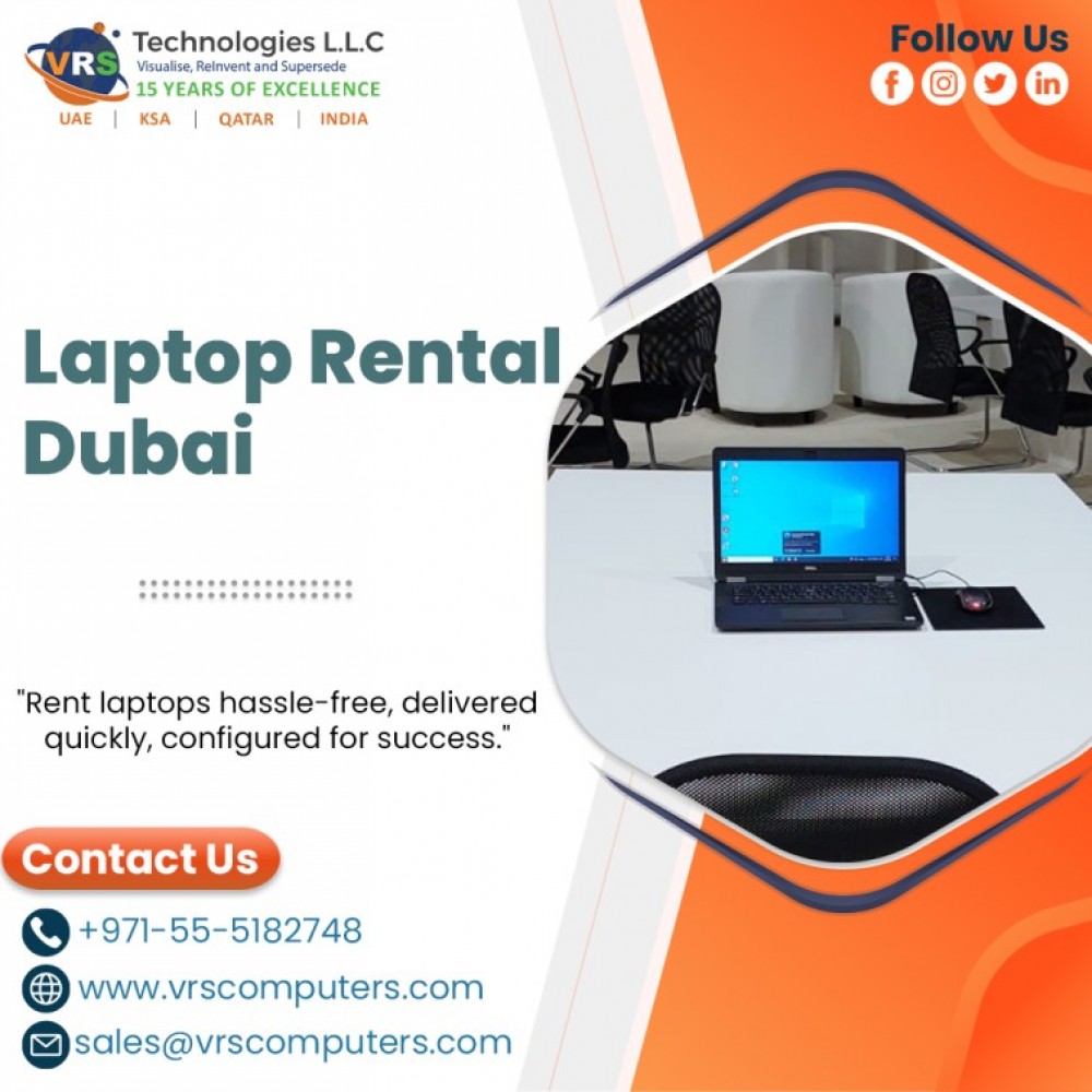 Laptop Lease for Business Meetings in UAE