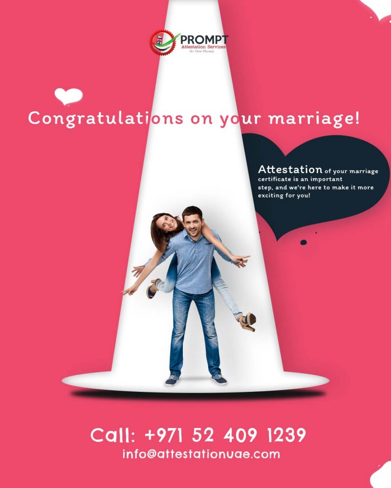 Marriage Certificate Attestation in Dubai photo 1