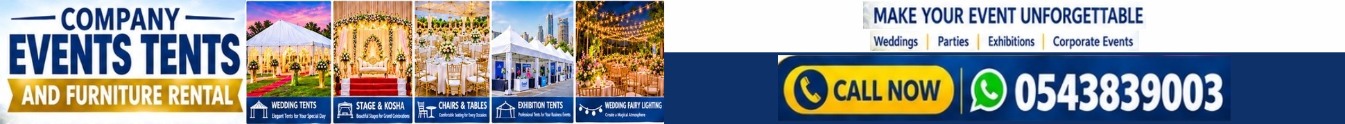 Events Tents and Furniture Rental